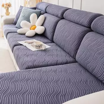 Эластичный чехол для дивана, универсальный противоскользящий чехол для задней панели дивана, тканевый чехол для диванной подушки, универсальный чехол для подушки на все сезоны S