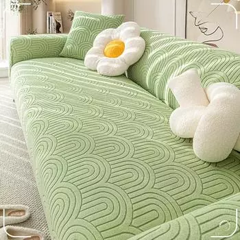 Эластичный чехол для дивана, универсальный универсальный чехол на четыре сезона, универсальный нескользящий чехол для дивана, новинка 2024, тканевый чехол с защитой от кошачьих царапин 90-140cm