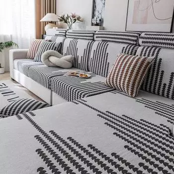 Эластичный чехол для дивана, универсальный универсальный чехол на четыре сезона, универсальный светильник, роскошная спинка, чехол для дивана с защитой от кошачьих царапин, шапки Backrest S