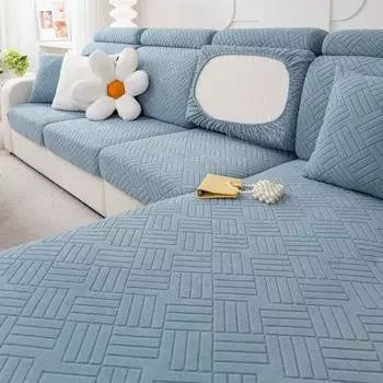 Эластичный чехол для дивана, универсальный универсальный чехол, чехол для дивана с защитой от кошачьих царапин, пылезащитный чехол для дивана, утолщенная универсальная подушка на четыре сезона S