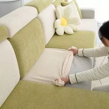 Эластичный чехол для дивана, универсальный универсальный чехол для диванной подушки, четыре сезона, универсальные шляпы для дивана, комбинированное полотенце против кошачьих царапин, утолщенное S