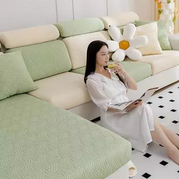 Эластичный чехол для дивана, универсальный, универсальный, водонепроницаемый чехол для дивана на все времена года, простой и современный, подушка-чехол S