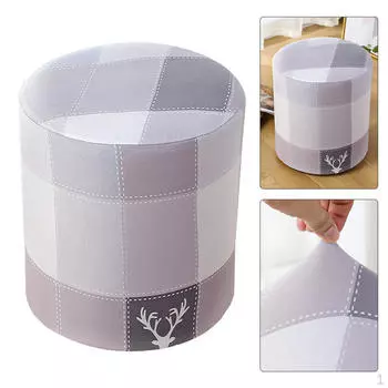 Эластичный чехол для сиденья, круглый, из спандекса, съемный, можно стирать, подходит для столовой, бара Yellow