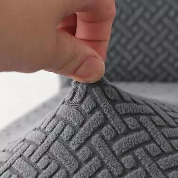 Эластичный чехол для стула размера XL, дешевый чехол для стула, утолщенный чехол для сиденья дома, чехлы для сидений, чехлы для стульев в гостиной для дома 1 piece циан