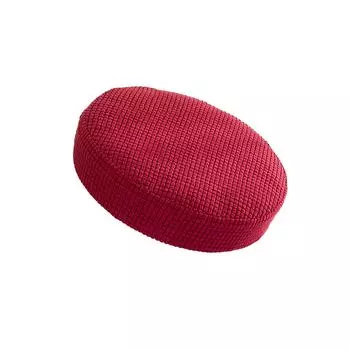 Эластичный чехол для табурета, моющийся, из полиэфирного волокна, круглый, для подъемного кресла для дома чёрный