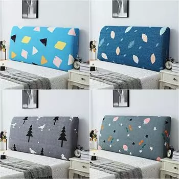 Эластичный чехол на изголовье кровати «все включено», чехол на изголовье кровати, защита спины изголовья кровати, универсальные пылезащитные чехлы на изголовье кровати, декор для спальни For headboard 1.2M S