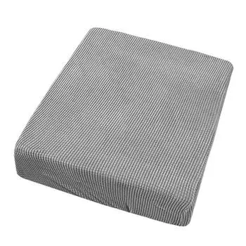 Эластичный чехол на сиденье дивана, чехол для дивана-кровати, протектор для мебели Gray,1 Seater