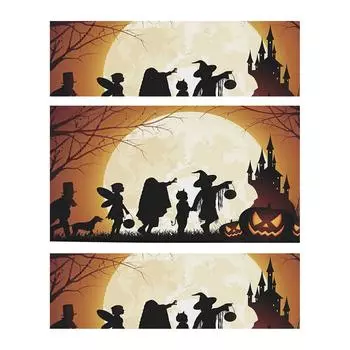 Эластичный чехол на стол с чехлом на скамейку 5 футов Водонепроницаемая скатерть для уличного кемпинга Скатерть со стяжным мешком, Хэллоуин One Size