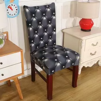 Эластичный чехол на стул, эластичные чехлы на стулья для свадьбы, отеля, банкета, столовой, спандекс, чехол на обеденный стул Universal Size