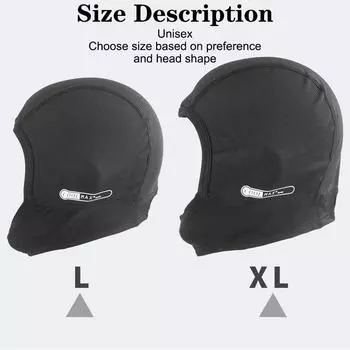 Эластичный, дышащий и впитывающий пот, мягкий, быстросохнущий, солнцезащитный козырек, мотоциклетный шлем, внутренняя шапка, спортивный головной убор
