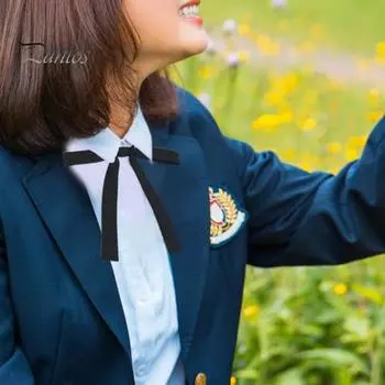 Эластичный галстук-бабочка с регулируемым бантом, тонкая полоска, однотонный галстук-бабочка с регулируемой затяжкой розовый