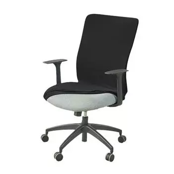 Эластичный молочный шелковый чехол для компьютерного кресла, комплект из одного офисного кресла, чехол для обеденного стула, эластичный 19*18*2 cm бежевый