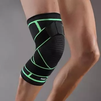 Эластичный нейлоновый наколенник Спорт на открытом воздухе Волейбол Баскетбол Наколенники Бандаж Поддержка колена Защитник Безопасность S-M