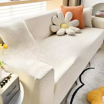 Эластичный нескользящий чехол для дивана, полностью окруженный универсальный чехол, простой универсальный чехол для дивана на четыре сезона, ткань с защитой от кошачьих царапин 90-140cm