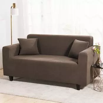 Эластичный однотонный чехол для дивана и подушка в скандинавском стиле 2023 г. 1 Cushion Cover