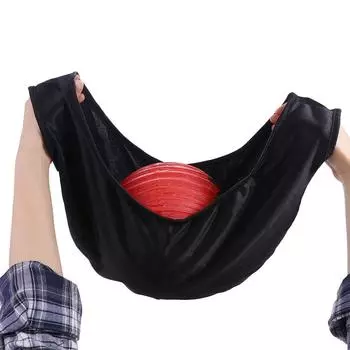 Эластичный полировщик шаров для боулинга, моющийся очиститель для боулинга, сумка для чистки шаров для боулинга, чехол для хранения чёрный