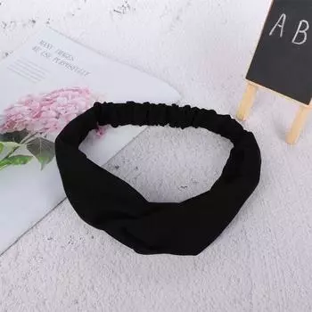 Эластичный полосатый тюрбан, повязка на голову, повязка на голову, головной убор, головной убор чёрный