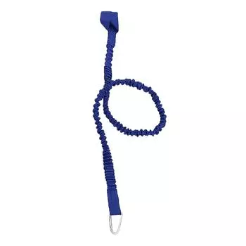 - Эластичный поводок для удочки с крючком (черный)