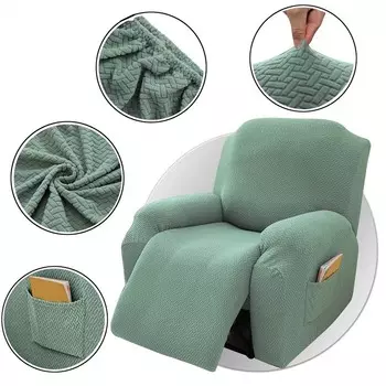 Эластичный раздельный чехол для дивана, мягкие клетчатые чехлы для диванов с откидной спинкой, противопыльные, нескользящие, чехол для стула для хранения ленивой скамейки, моющиеся защитные чехлы для мебели чёрный