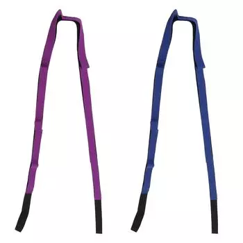 Эластичный ремень Гибкость Растяжка Физиотерапия Тренажеры MultiLoop Ремень для йоги Blue