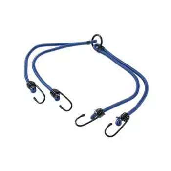 Эластичный шнур Captain Stag 80 см x 9 мм с 4 крючками M-7445