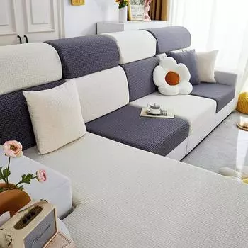 Эластичный вязаный летний крутой чехол для дивана, нескользящий простой современный чехол для дивана, универсальный универсальный чехол 65-85cm*65-95cm*5-20cm