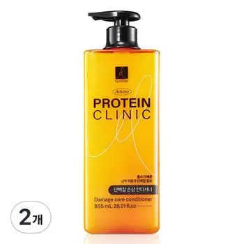 Эластин Амино Протеин Клиника Повреждений Кондиционер Цветочно-Фруктовый Аромат, 855 мл, 2 шт.