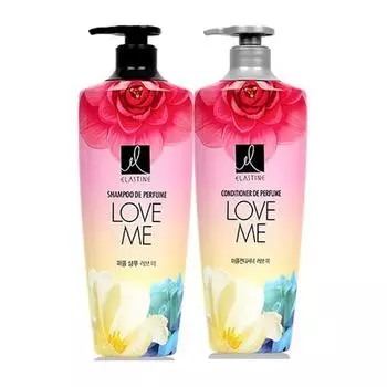 [Эластин] Парфюм Love Me Шампунь-кондиционер 600 мл Выбрать 1 Shampoo