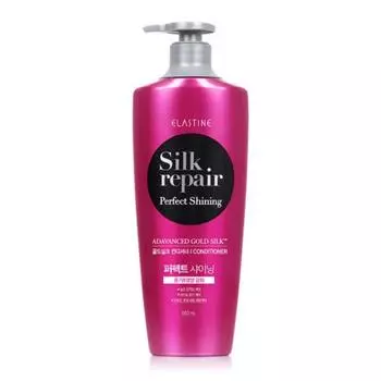 Эластин Шелк Восстанавливающий Идеальное Сияние Золотой Шелк Ополаскиватель 550 мл