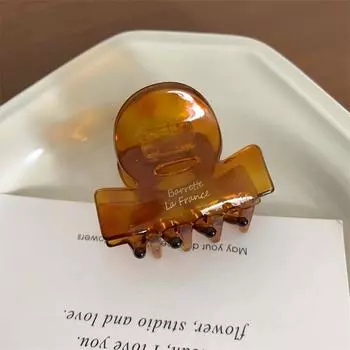 Элегантная ацетатная заколка для волос, красочная, маленького размера, зажим для волос, клипса-акула, для половины волос, женские аксессуары для волос, головной убор