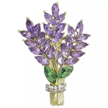 Элегантная брошь-булавка в виде цветка, в форме каменки, женское украшение, растительная булавка на лацкан, модный аксессуар, сплав, для повседневной носки жёлтый