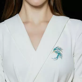 Элегантная брошь Феникс для женщин - ювелирные изделия в китайском стиле для свадеб и вечеринок Yellow