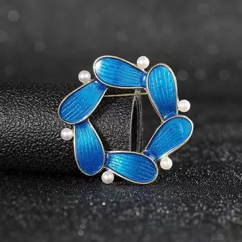 Элегантная брошь-тюльпан с жемчугом - Простой и изысканный аксессуар для одежды