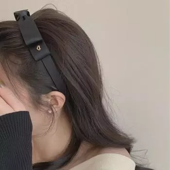 Элегантная французская повязка на голову и заколка-бантик в стиле Хепберн для женщин — коллекция Trendsetter 2024 года