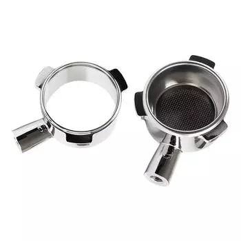 Элегантная головка портафильтра из нержавеющей стали для кофемашин, размер 54 мм