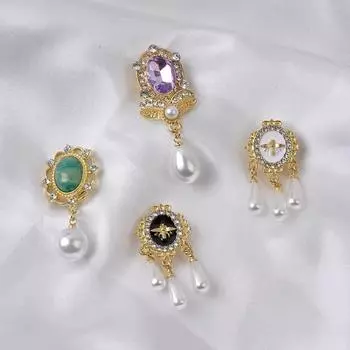 Элегантная хрустальная брошь, блестящие значки на лацкан, аксессуары для одежды, магнитная брошь, свадебные подарки фиолетовый