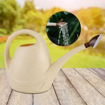 Элегантная лейка с длинным носиком для комнатных и уличных растений Yellow