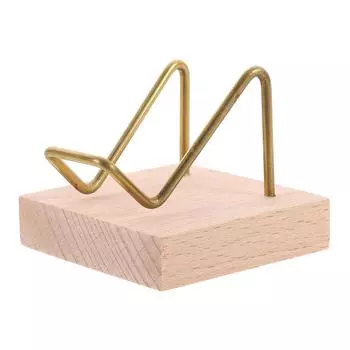 Элегантная минеральная витрина Премиальное качество Минеральная витрина Портативный держатель-витрина для энтузиастов S золотой