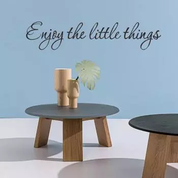 Элегантная настенная съемная наклейка с отличным английским буквенным принтом, наклейка чёрный