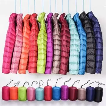 Элегантная осенне-зимняя тонкая куртка большого размера с легким воротником, женская корейская версия пуховой куртки, женская короткая куртка M хаки