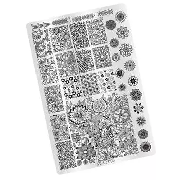 Элегантная пластина для стемпинга ногтей, модные сложные китайские узоры, инструмент для штамповки ногтей для уникального и стильного маникюра 2