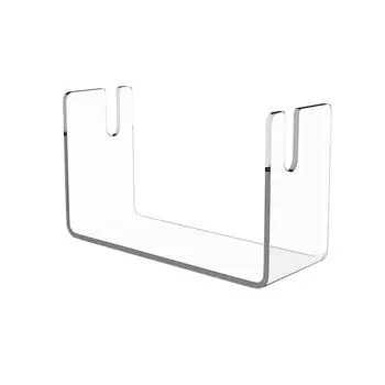 Элегантная подставка для бумажного веера, прозрачный складной держатель для веера, держатель для хранения ручного веера для украшения дома или офиса A