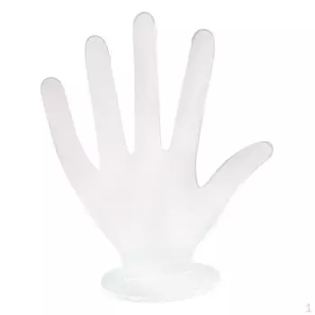 Элегантная ручная подставка для ювелирных изделий для браслетов и колец Black Finger Up