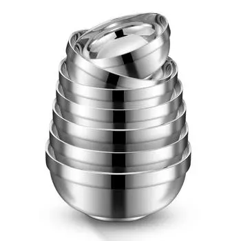 Элегантная салатница из нержавеющей стали добавит изысканности вашему столу 11.5cm