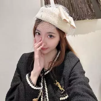 Элегантная шляпа-таблетка из кашемира, кепка стюардессы, модная шляпа-вуаль для коктейльной вечеринки хаки