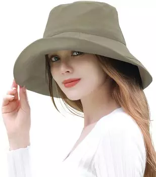 Элегантная шляпа UV Complete Sun Солнцезащитная шляпа для защиты от УФ-лучей Шляпа Номер Smoky 100% Защита, Затенение, Защита, Шляпа, Женщины, (JP, Размер, 57,0 см, Серо-бежевый)