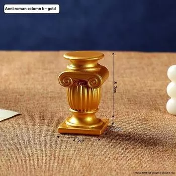 Элегантная скульптура римской колонны из смолы для настольной экспозиции и украшения, подарок Style G