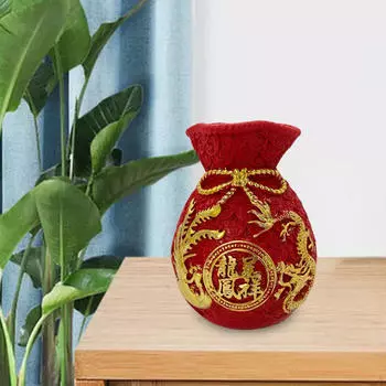 Элегантная скульптура вазы для цветов: Изящный декор для столешниц и гостиной золотой