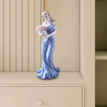 : Элегантная скульптура женщины для домашнего декора Lifting Hem