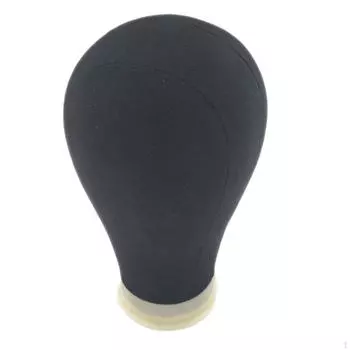 Элегантная стойка для демонстрации париков и аксессуаров для головных уборов чёрный